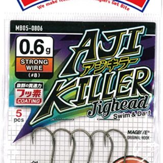 Magbite Aji Killer Jighead - 0.6g